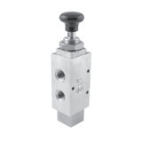 SS125200801# - Push button -Spring valve